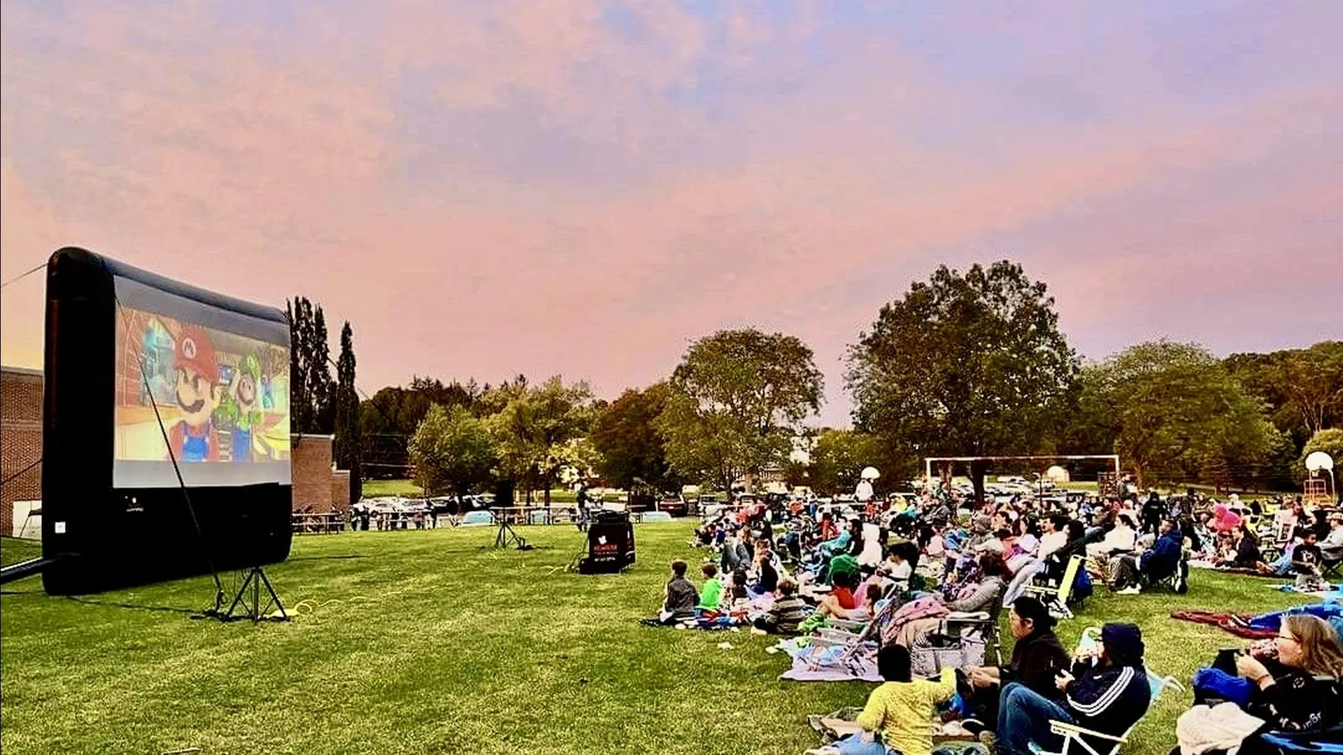 Corporate Outdoor Movie Events